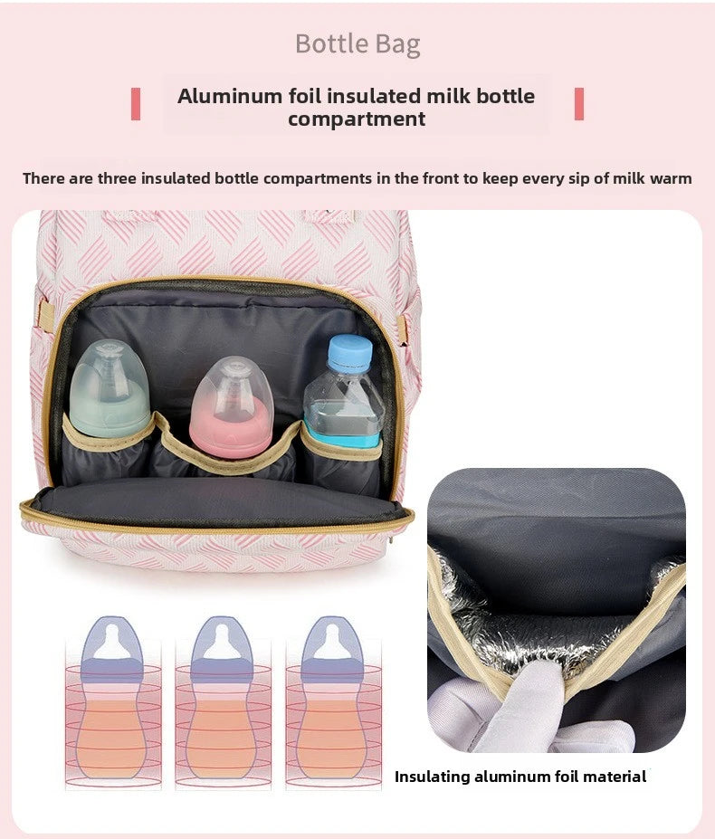 Multifunctional Baby Diaper Backpack