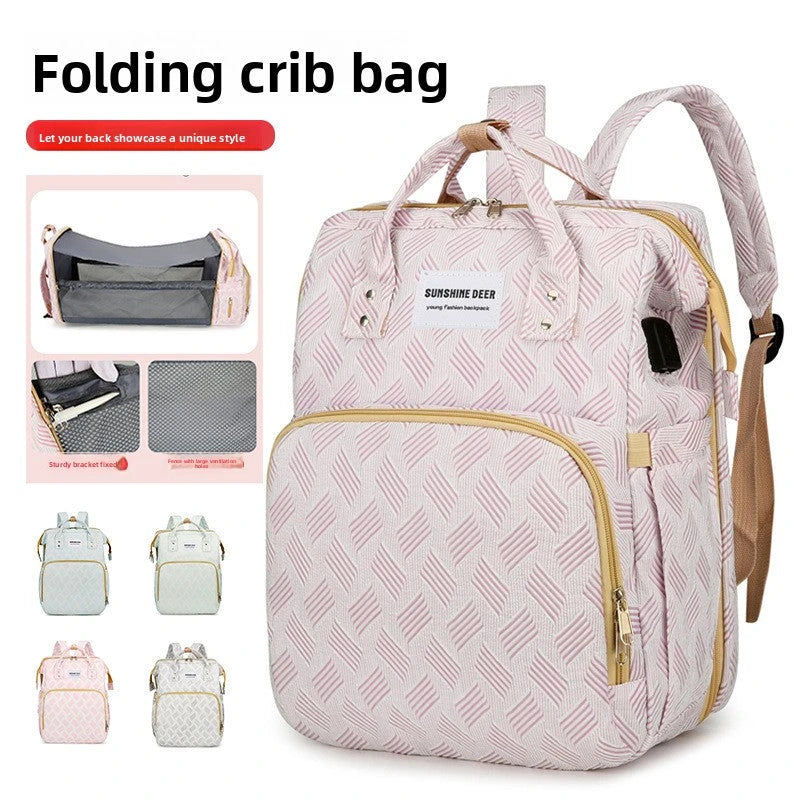 Multifunctional Baby Diaper Backpack