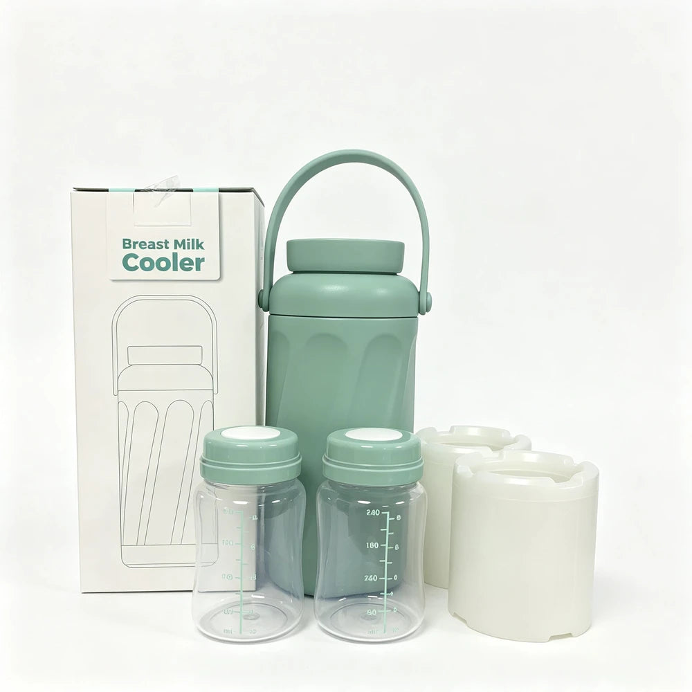 Portable Breast Milk Cooling Storage Bottle