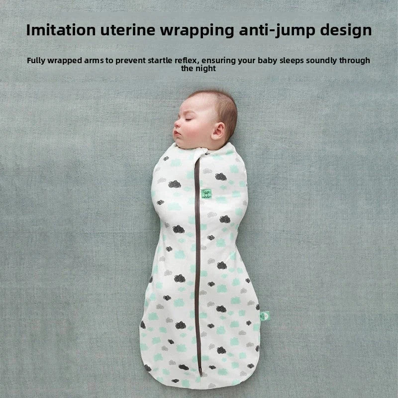 Anti Startle Cotton Baby Sleeping Bag