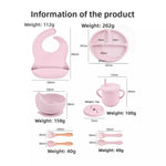 Silicone Baby Tableware Set