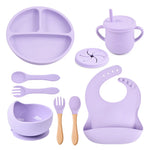 Silicone Baby Tableware Set