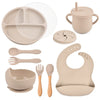 Silicone Baby Tableware Set