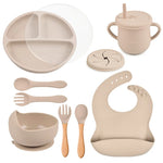 Silicone Baby Tableware Set