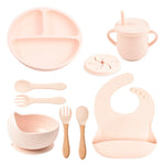 Silicone Baby Tableware Set