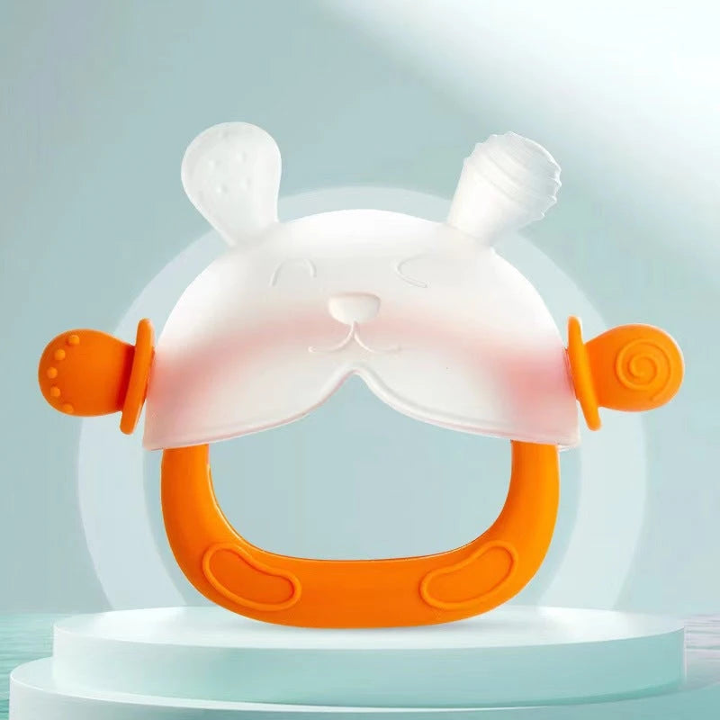 Silicone Rabbit Teether Toy