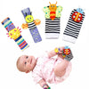 Baby Wrist Strap Socks Rattle Toy Set