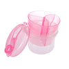 Three Compartment Formula Container