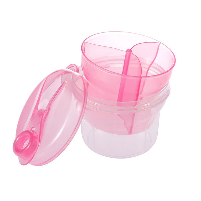 Three Compartment Formula Container