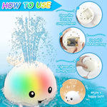 Light-Up Whale Bath Toy