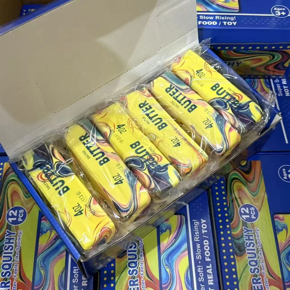 Slow-Rebound Butter Squish Toys