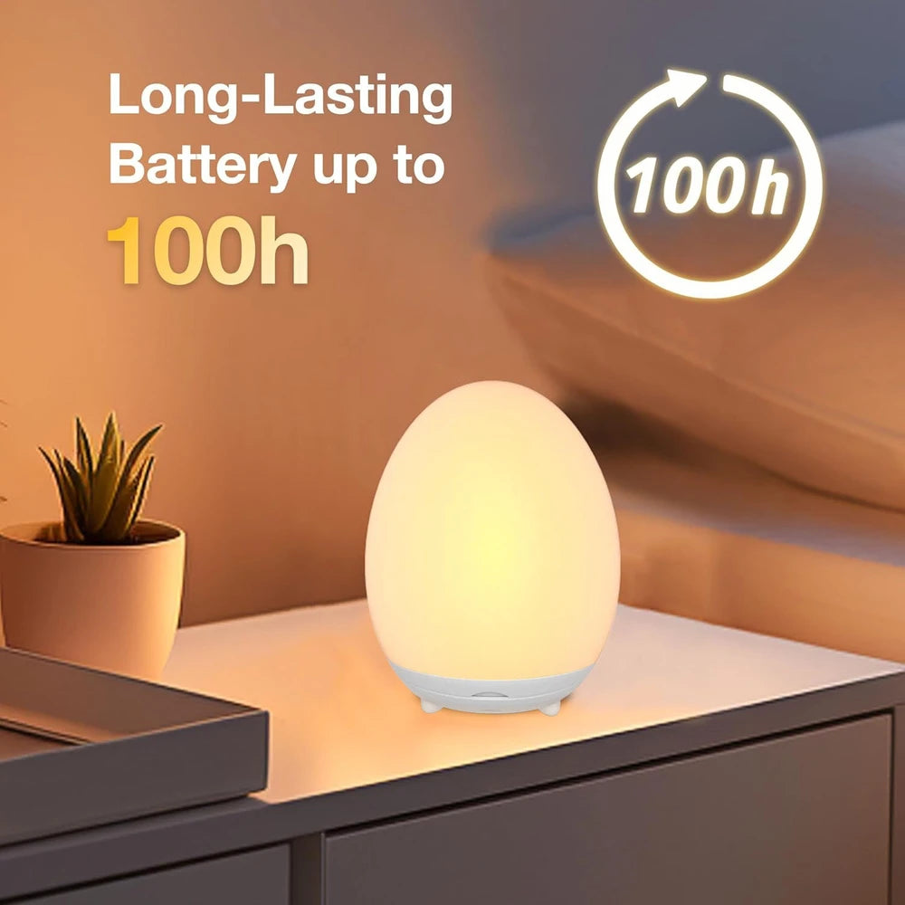 Multi-Color Egg Night Light